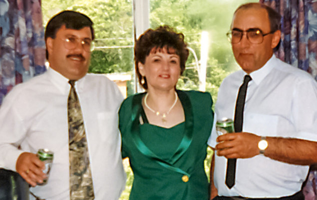 Alcide Goyetche of Spruce Grove, AB, Connie (Goyetche) Brushett of Halifax, NS and Tommy Goyetche of Dartmouth, NS (1997)