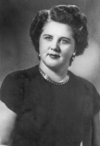 Jean (Goyetche) Richard of Petit de Grat, NS & Montreal, QC (circa 1956)