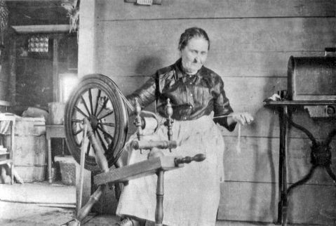 Sophie (Goyetche) Babin, of Cape Auget, NS, wife of Charles Benjamin Babin (circa 1930)
