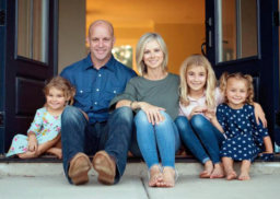 Chris and Jennifer (Goyetche) Schiller of Fort Mill, South Carolina with daughters Bryn, Aubrie & Brooklyn (2018)