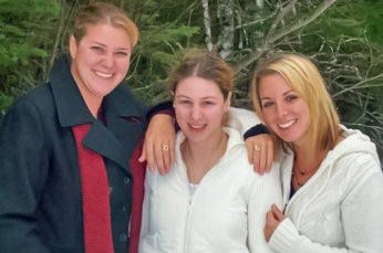 Janine, Sarah & Corinne, daughters of Brian & Christina Goyetche of West Bay, NS (2008)