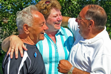 Henry Goyetche of Everett, MA, Janet (Goyetche) Landry of Hammonds Plains, NS & James Goyetche of Petit de Grat, NS (2007)