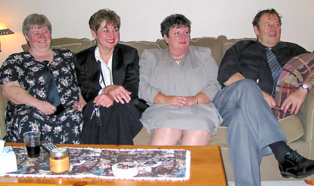 Glenda (Goyetche) Bartkow, Donna Goyetche, Beverly (Goyetche) Tanner & Ken Goyetche of Halifax, NS (2002)
