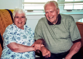 Willie & Jean (Goyetche) Richard of Petit de Grat, NS (2003)